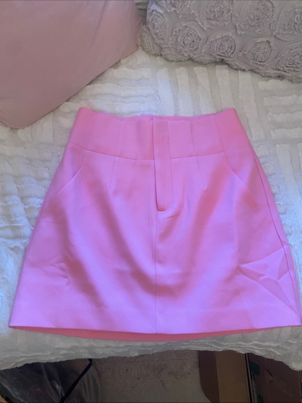 Endless Rose Pink High-Waist Mini Skirt